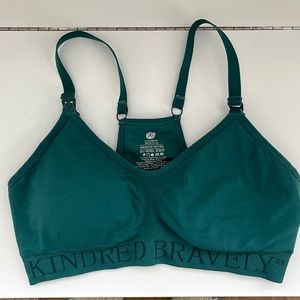 Kindred Bravely Sublime® Hands-Free Pumping & Nursing Sports Bra in Teal